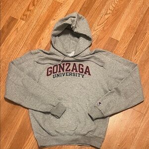 Champion Gray Gonzaga University Sweatshirt